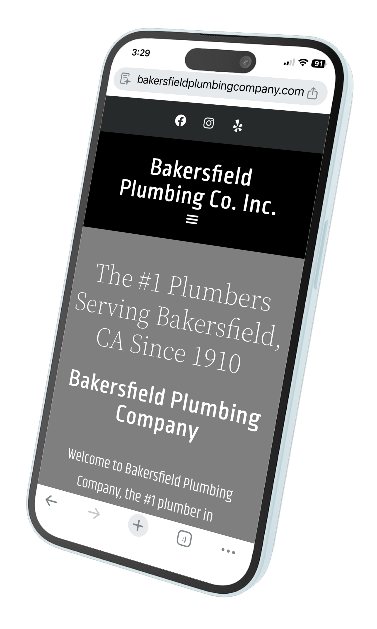 Sitemap for Visit Bakersfield Plumbing Company